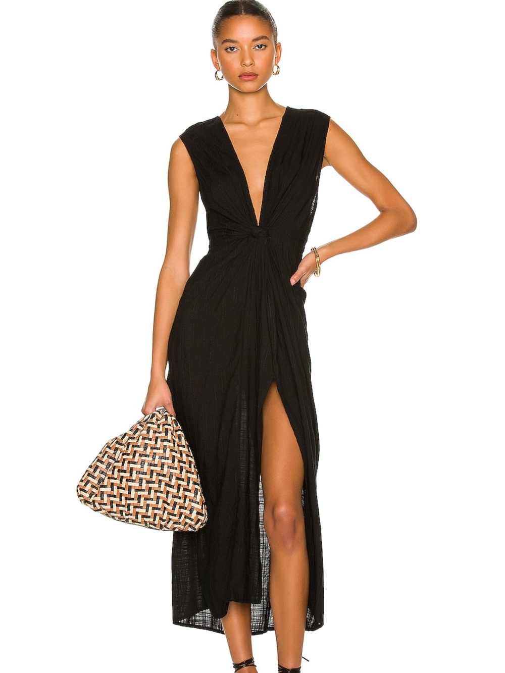 L*SPACE Down The Line Cover Up small NWT